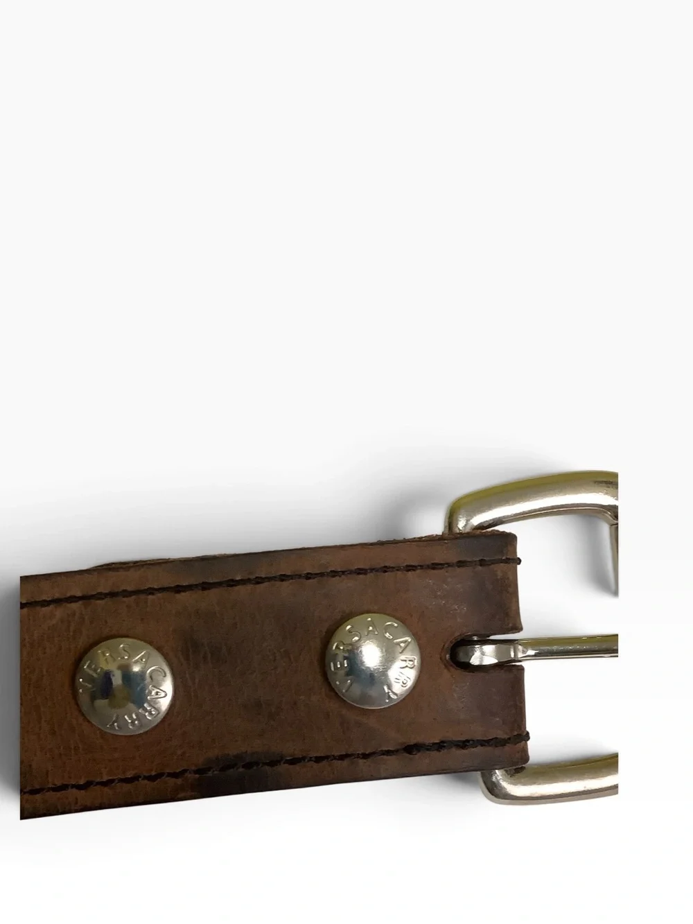 Versacarry leather belt